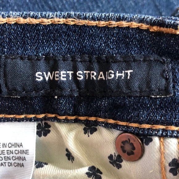 Lucky Brand Mid Rise Sweet Straight Jeans Size 10 - Picture 8 of 14